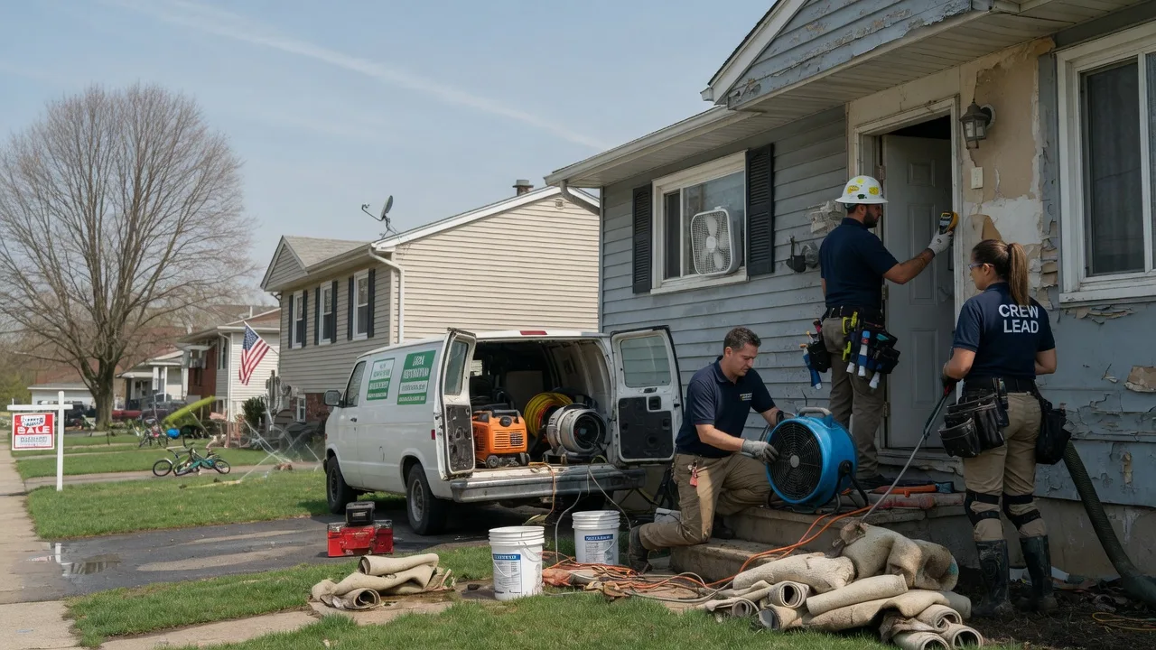 Flood Cleanup in Cove City, NC near me