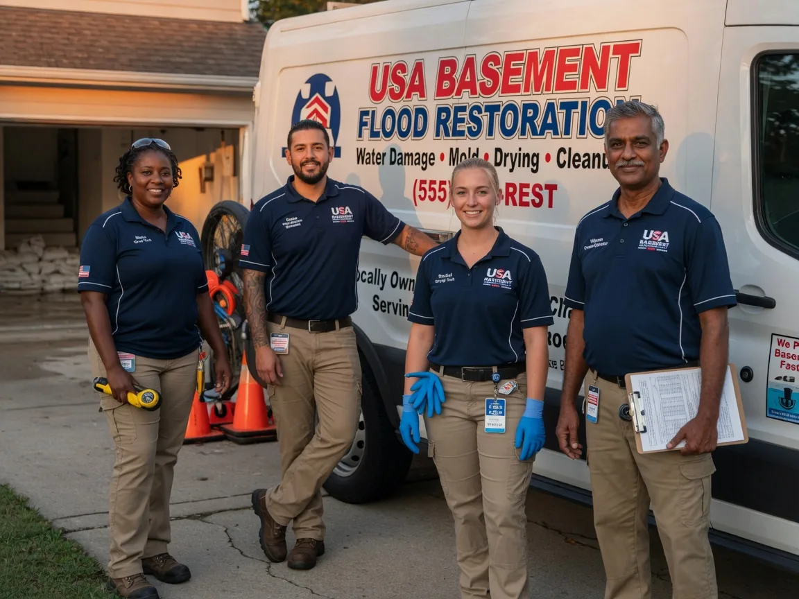 Basement Flood Cleanup company in Cove City, NC